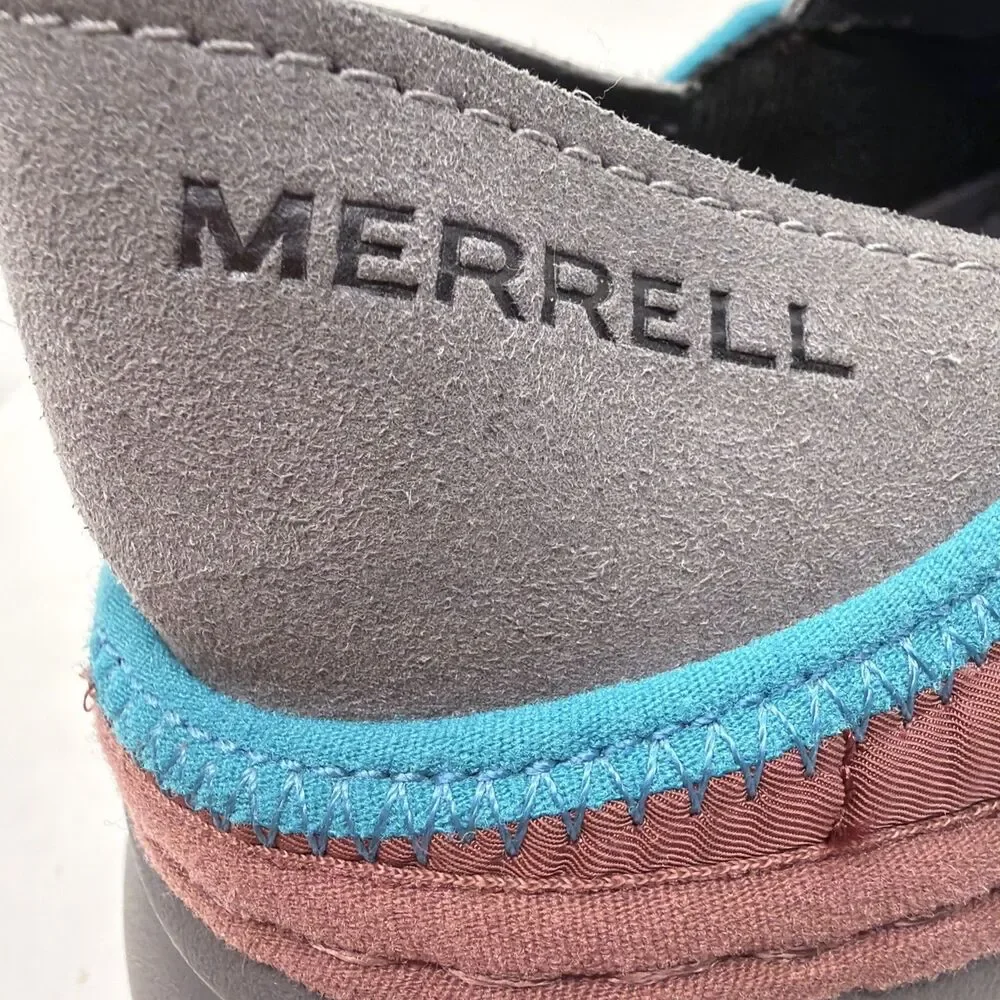 Merrell Hut Moc Loafer Slip-on Men's Size 9 US Maroon Slippers